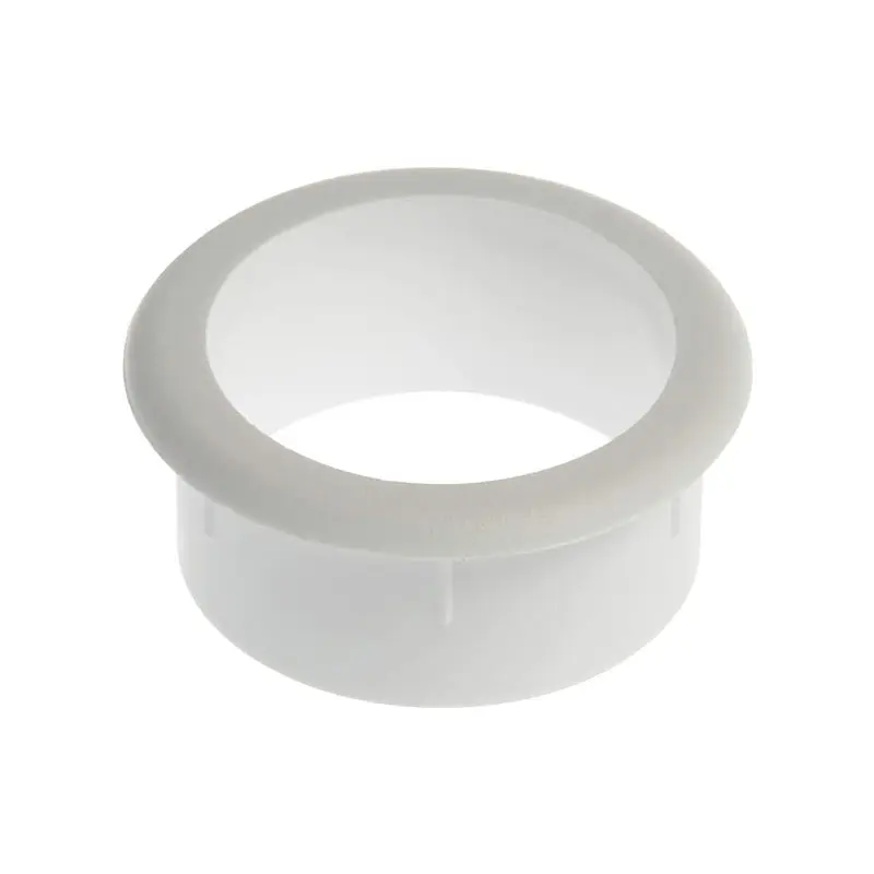 008236640199 Hillman Uncapped Desk Grommets, White (1-1/2") - Image 1
