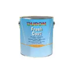 Duron Fresh Coat Interior Exterior Water Base Paint Semi Gloss White 1 Gallon