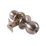 Brown USA Door Lock Entry Antique Brass