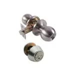 Entry Door Lock Comboset Double Cylinder Stainless Steel
