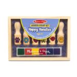 Wooden Stamp Set - Happy Handles, Item #2407