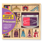 Wooden Stamp Set - Princesses, Item #2418