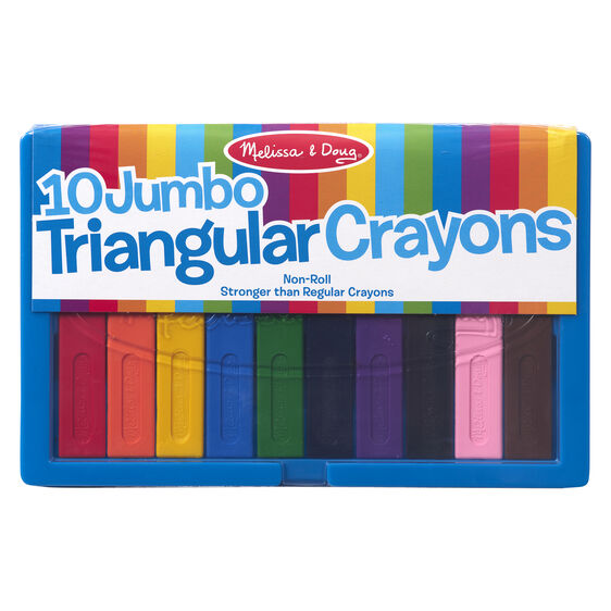000772041485.jpg Jumbo Triangular Crayons, Item #4148 - Image 1