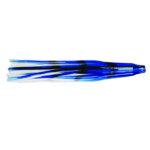 Billfisher Tuna Tail Skirt (6 Inch, Blue/White/Black Stripe, 2-Pack)