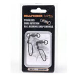 Billfisher Krok Ball Bearing Coastlock Snap Swivel (Size 5, 270 pound-test, 2-Pack)