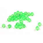 Sea Striker Round Plastic Beads Fishing Lure (6mm, Green, 36 per-Pack)