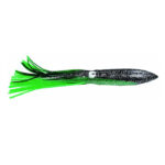 Sea Striker Bulb Head Squid Lure (12 Inch, Green/Black)