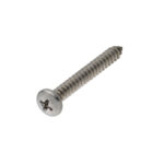 Hillman Stainless Steel Pan Head Sheet Metal Screw 2 Inch x #10