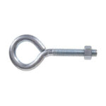 Eye Bolt with Hex Nut Zinc 1/2-13 x 4"