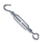 Hillman Hook and Eye Turnbuckle Zinc 24" x 6-3/8"