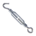 Hillman Hook and Eye Turnbuckle Stainless Steel 5" x 5-5/8"
