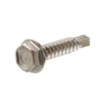 1/4x3/4 Inch Stainless Steel Hex Washer Head Self Drilling Screw