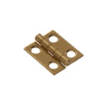 Hillman 1 Inch Brass Narrow Hinge 4Pk