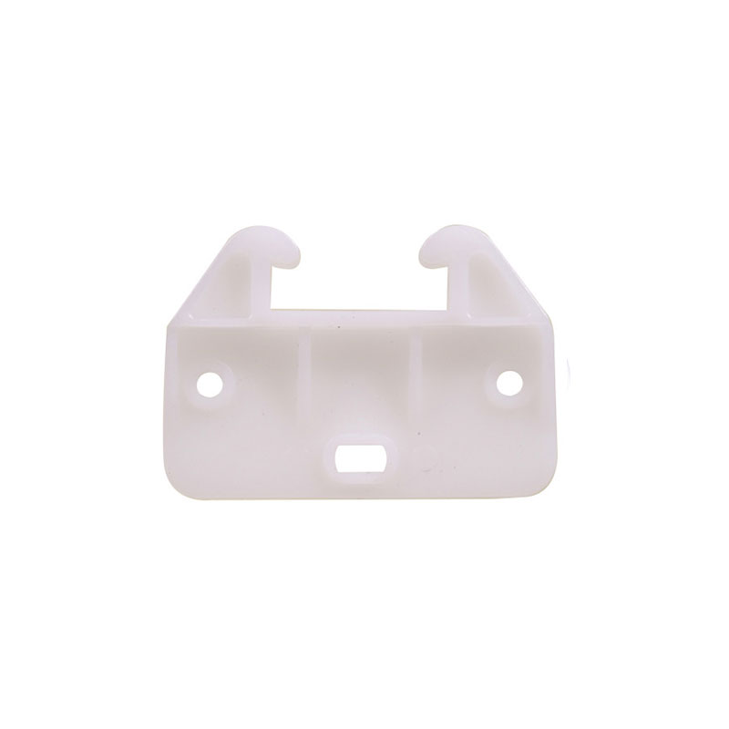 008236865622.jpg Hillman White Plastic Drawer Guide 2Pk - Image 1