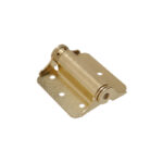 Hillman 3 Inch Brass Adjustable Spring Hinge 2Pk