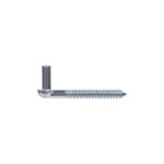 5/8 x 5 Inch Zinc Gate Screw Hook