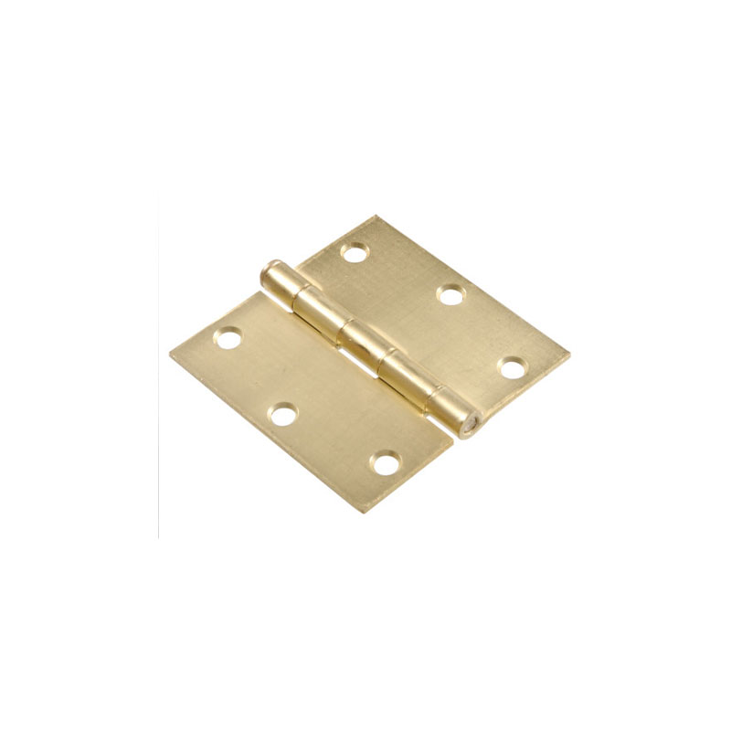 008236913781.jpg Hillman 3-1/2 Inch Brass Door Hinge - Image 1