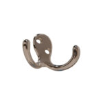 Hillman Nickel Double Clothes Hook 2Pk