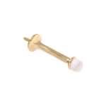 Hillman Brass Rigid Door Stop 2Pk
