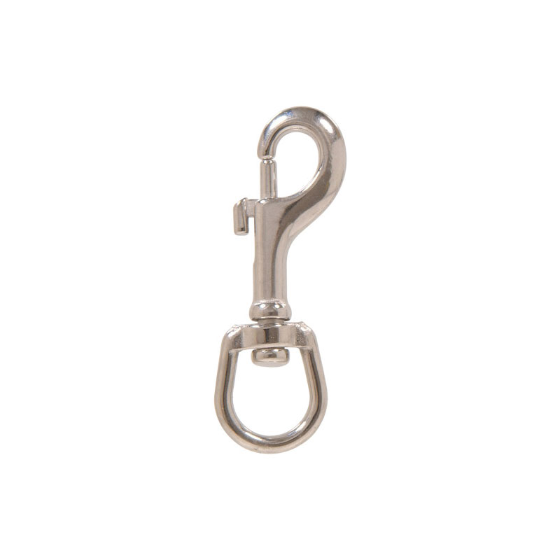 008236932904.jpg Hillman Stainless Steel Round Swivel Bolt Snap 3/4 x 3-9/16 Inch - Image 1