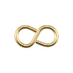 Hillman Brass Fixed Snap 8-Hook 1-1/8 Inch