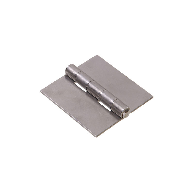 008236934489.jpg Hillman 2-1/2 Inch Plain Steel Weldable Hinge - Image 1