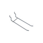Hillman 1/4 x 6 Inch Zinc Double Peg Hook