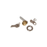 Hillman 1/2 Inch Brass Keyed Door & Utility Cam Door Lock