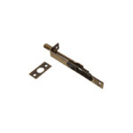 Hillman 6 Inch Antique Brass Flush Bolt