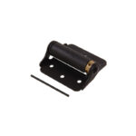 Hillman 3 Inch Black Adjustable Spring Hinge