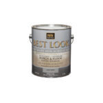 Best Look 1 Gallon Light Gray Heavy-Duty Acrylic Latex Satin Porch & Floor Enamel