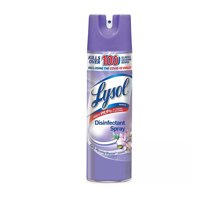 019200808347.jpg Lysol 19Oz Disinfectant Early Morning Breeze Spray - Image 1