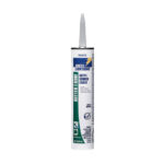 White Lightning Butyl Rubber Caulk White10oz