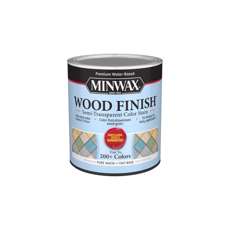 027426117105.jpg Minwax 1 Quart Pure White Semi-Transparent Wood Finish - Image 1