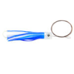 C&H Lil Stubby Ballyhoo Rig (Blue/White Skirt, Length 5-1/2 Inch)
