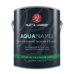 Pratt & Lambert Aquanamel White Satin Waterborne Alkyd Enamel