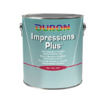 Duron Impressions Plus Interior Exterior Paint Satin White 1 Gallon