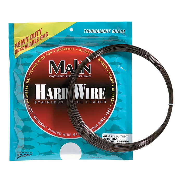 0384-0053.jpg Malin Stainless Steel Leader 108lbs Wire, Length 42 Feet - Image 1