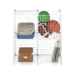 Whitmor 4 Storage Cubes White - Image 2