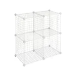 Whitmor 4 Storage Cubes White