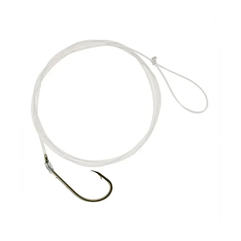 039364119462 South Bend Snelled Baitholder Hook, Size 2 - Image 1