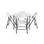 Cosco 5-Piece Folding Indoor/Outdoor Dining Set