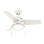 Hunter Aker Ceiling Fan, 36"