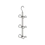 InterDesign Classico Handbag Holder