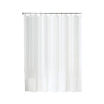 InterDesign Fabric Shower Liner White 72" x 72"