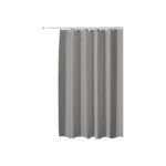 InterDesign Fabric Shower Liner Gray 72" x 72"