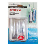 InterDesign Affixx Self-Adhesive Clear Plastic Organizer
