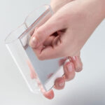 InterDesign Affixx Self-Adhesive Clear Plastic Organizer - Image 2