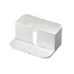 InterDesign Plastic Sink Caddy with Tray White 4.72” x 6” x 2.8”