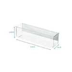 InterDesign Magnetic Medium Bin Clear